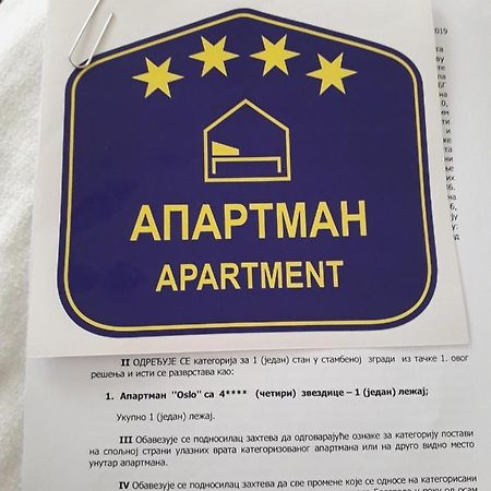 Apartman Oslo Belgrad Exteriör bild